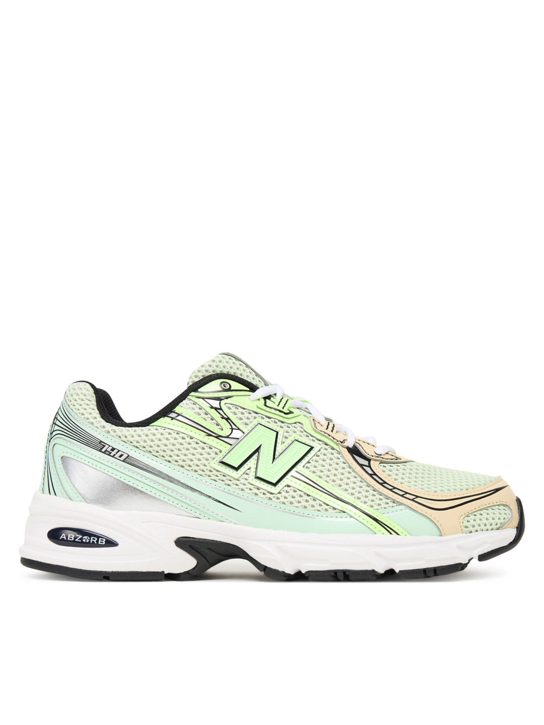Sneakersy New Balance U740YC2 M Zelená