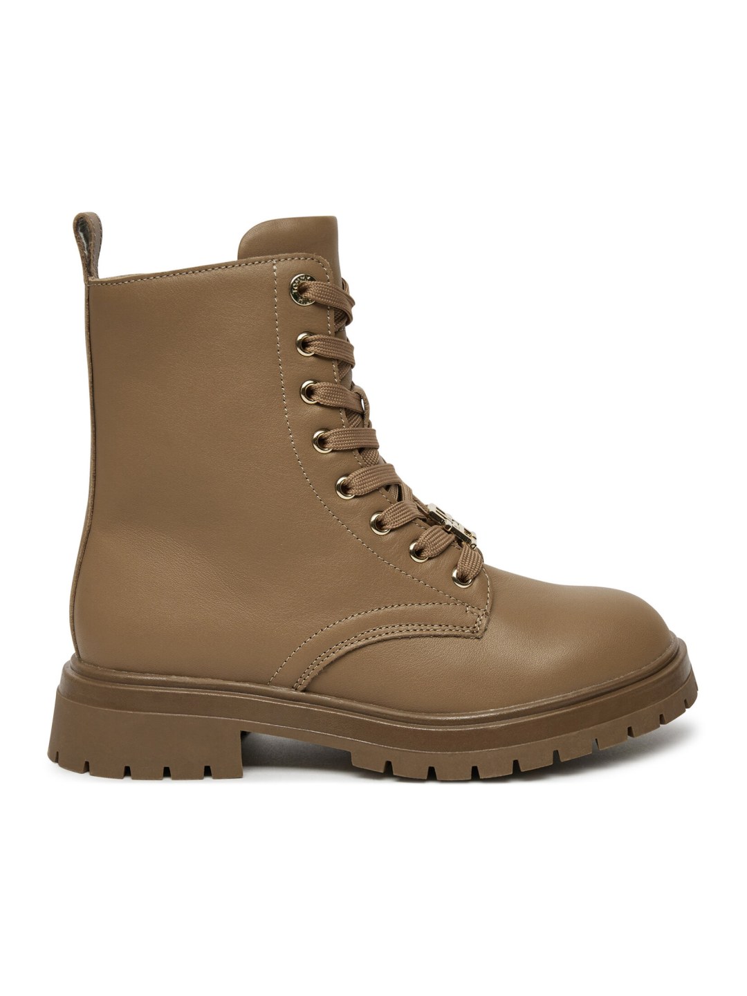 Turistická obuv Tommy Hilfiger Lace-Up Bootie T3A5-33568-0092 S Hnědá