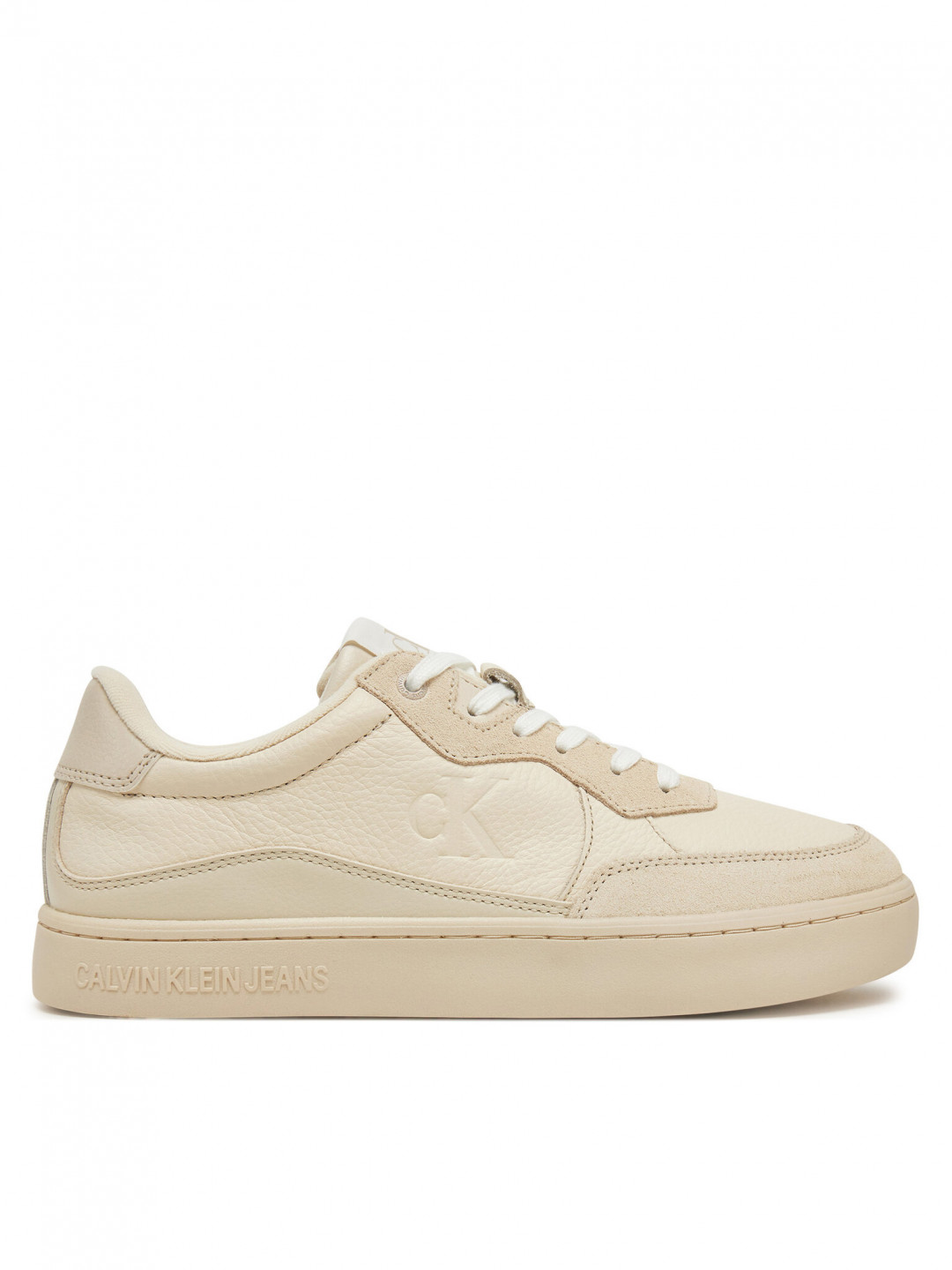 Calvin Klein Jeans Sneakersy Classic Cupsole Mg Wmm YM0YM01153 Béžová
