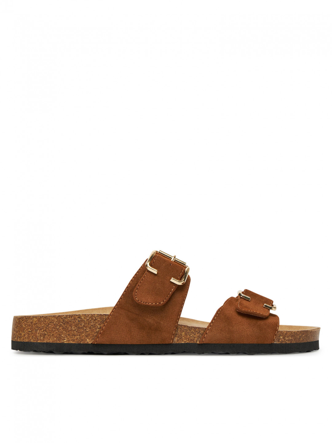 ONLY Shoes Nazouváky Onlmaxi-13 Pu Strap Buckle 15331392 Hnědá