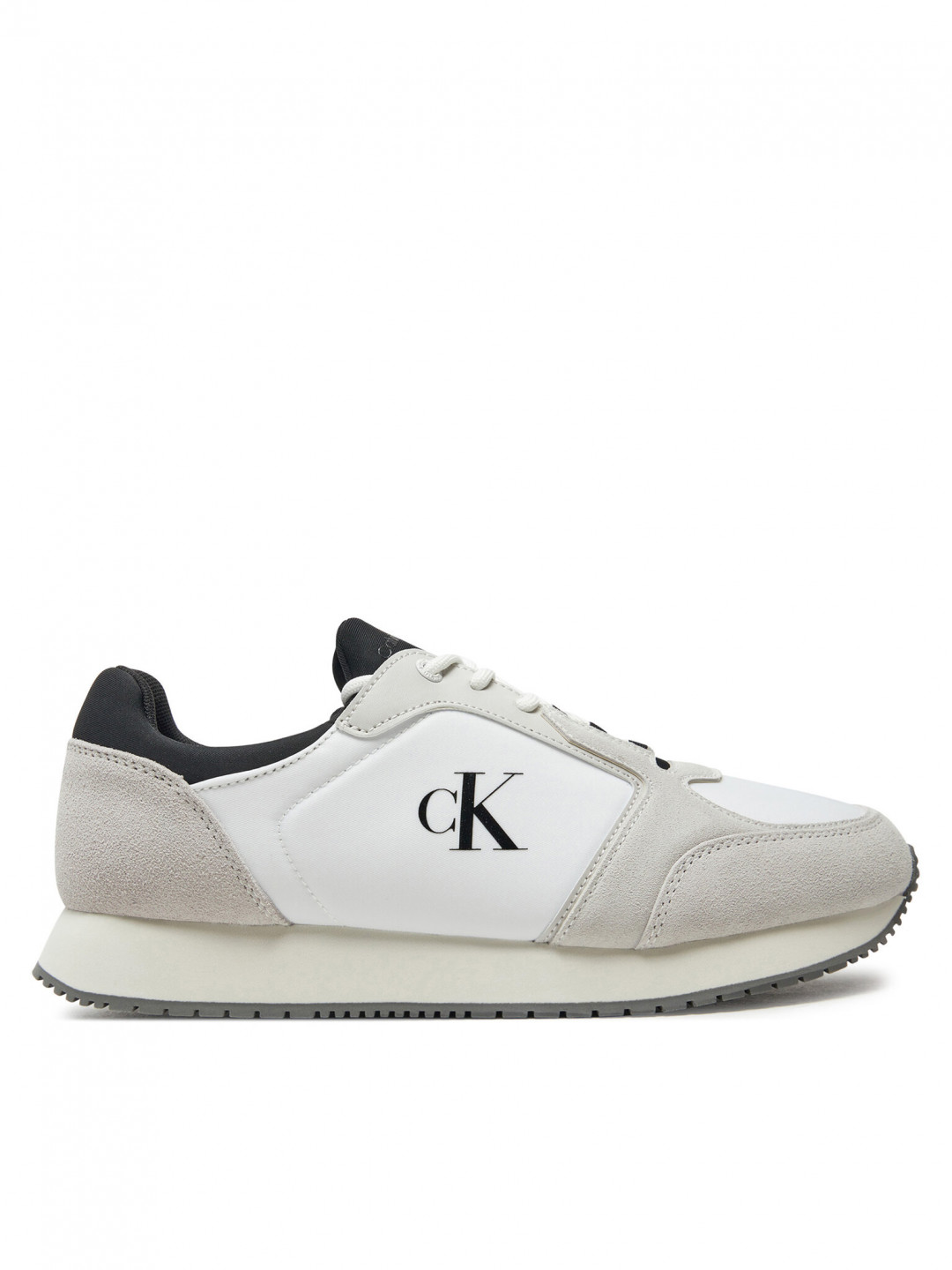 Calvin Klein Jeans Sneakersy Retro Sock Runner Mg Wmm YM0YM01152 Bílá