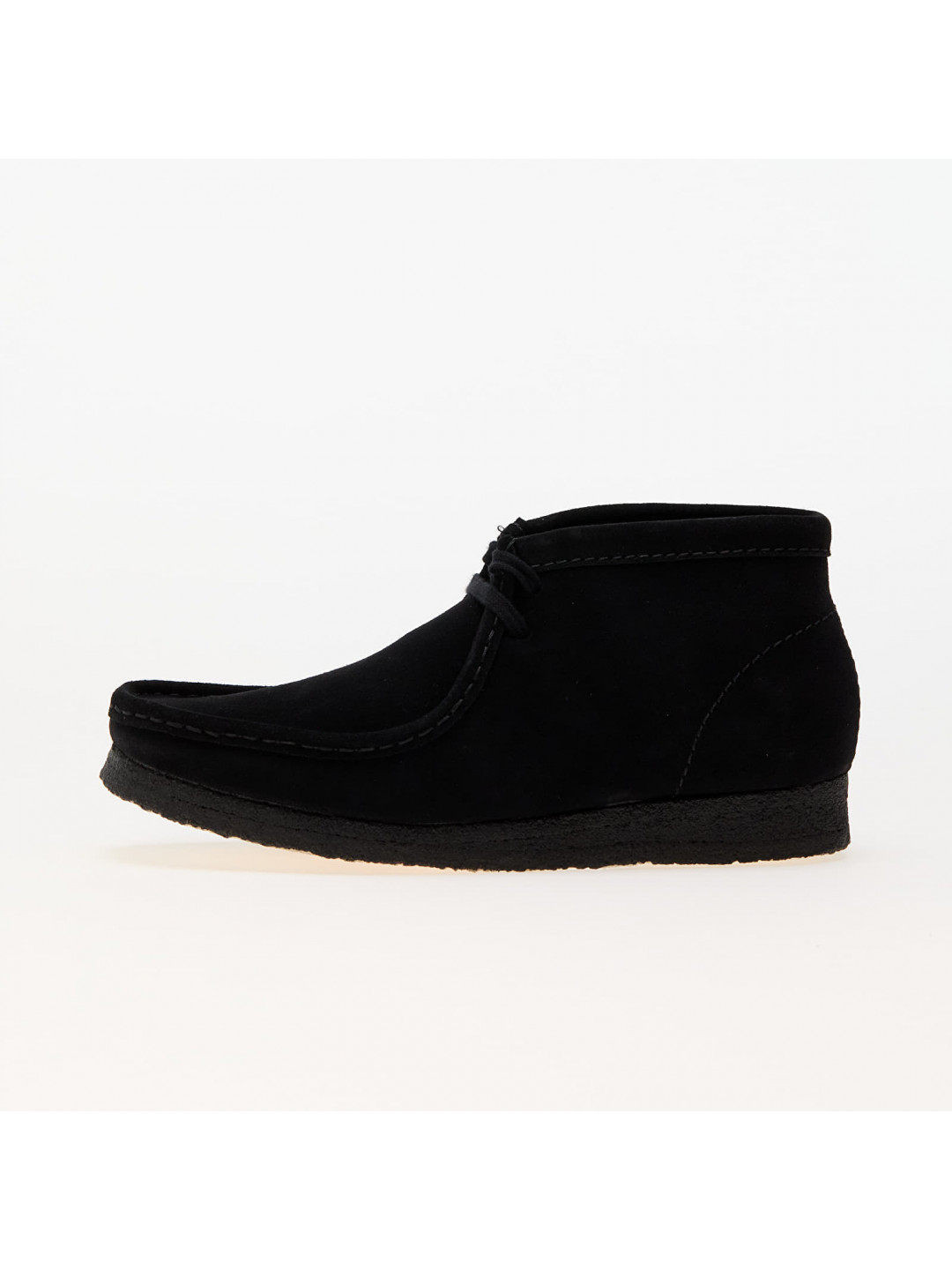 Clarks Originals Wallabee Boot Black Sde 6
