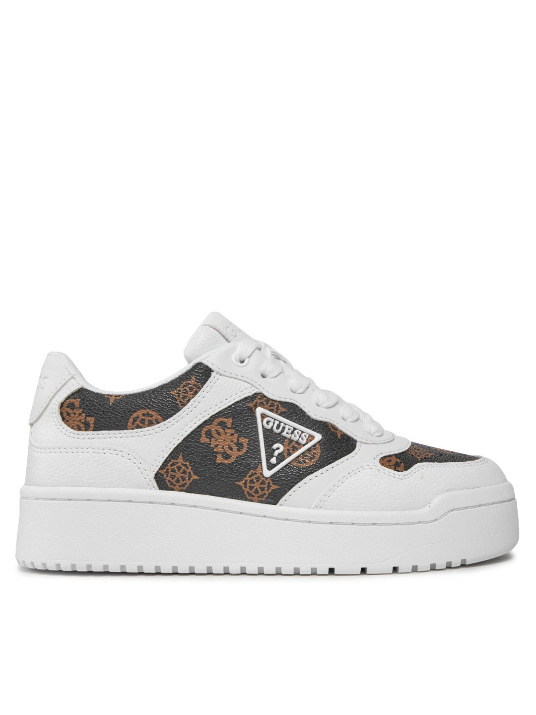 Sneakersy Guess Miram2 FLPMI2 FAL12 Bílá