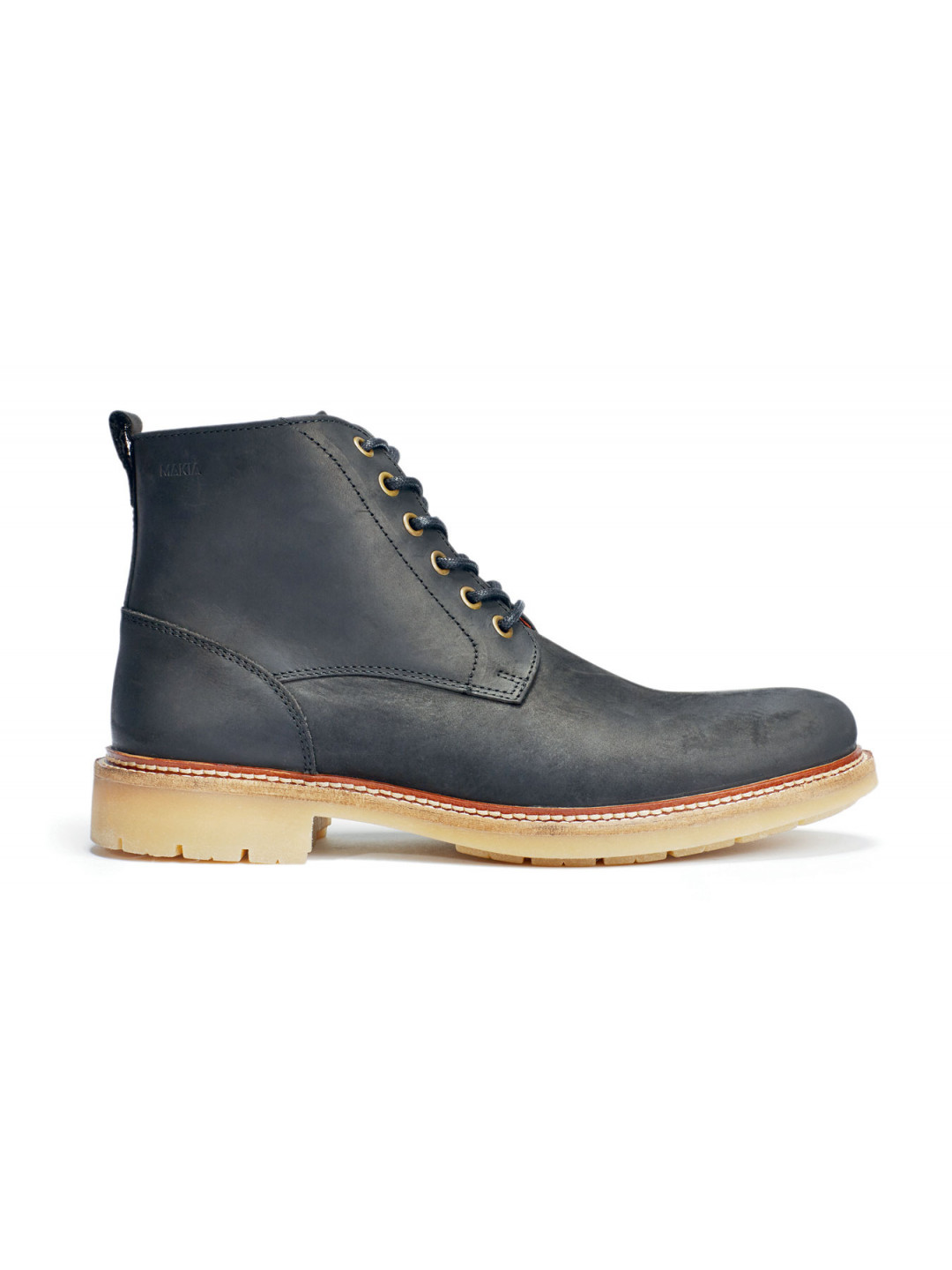 Makia Avenue Boot Muži - Obuv Makia - Černá - FW16 M9002A-10 - Size 10