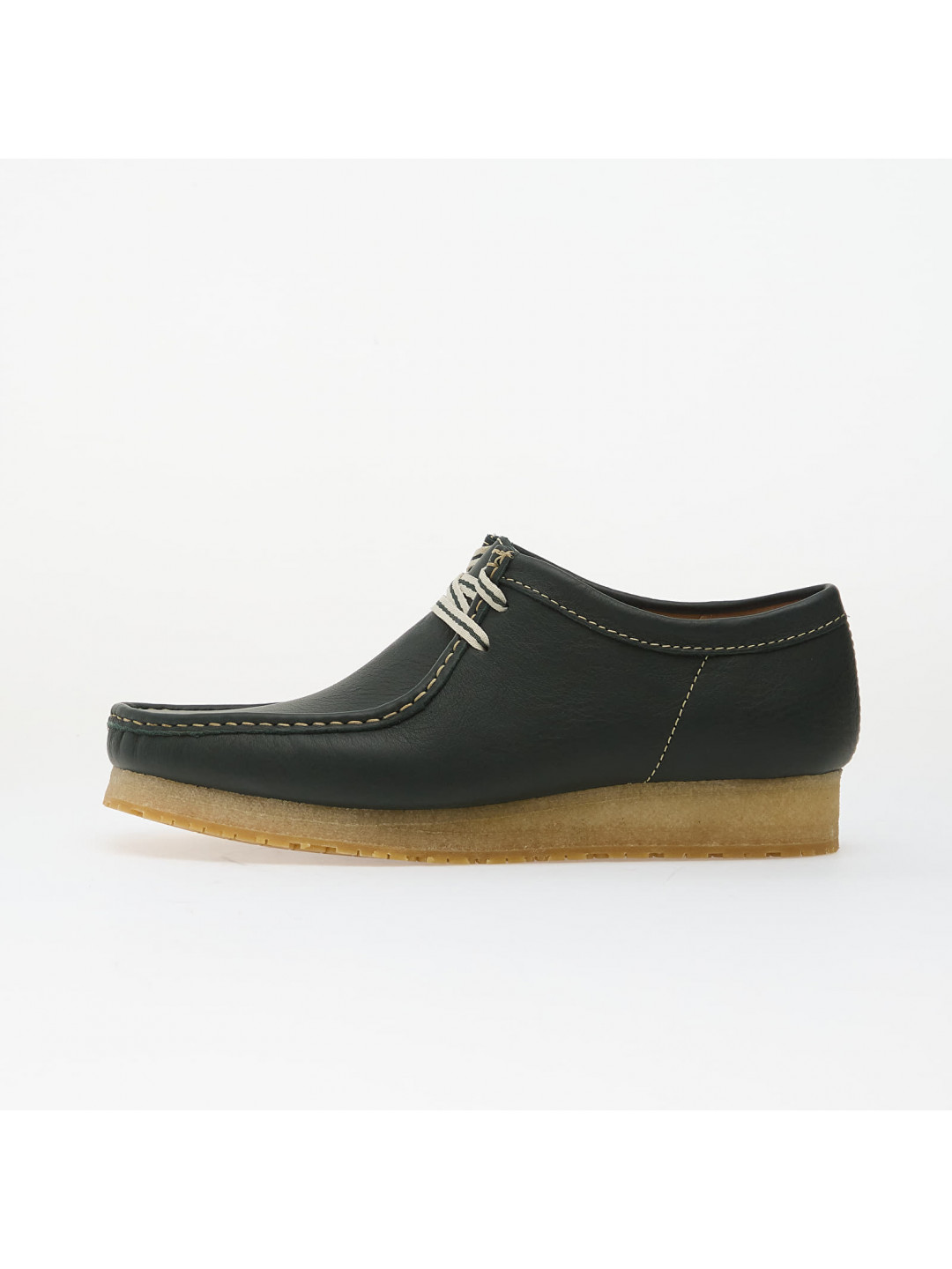 Boty Clarks Originals Wallabee RB Dark Green Lea 8 5