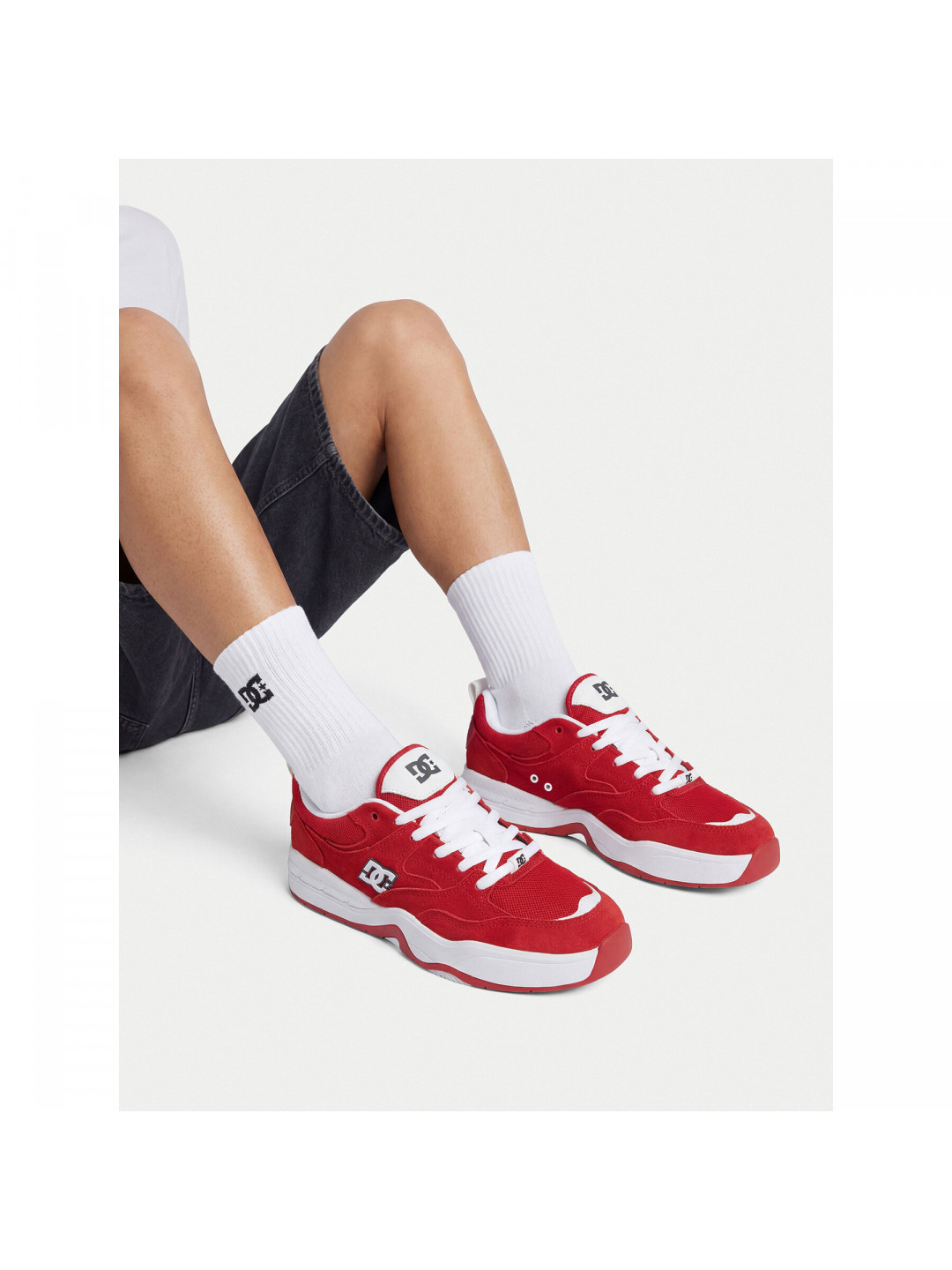 Sneakersy DC Shoes EO-DC ASCEND LE DC01861609 Světle červená