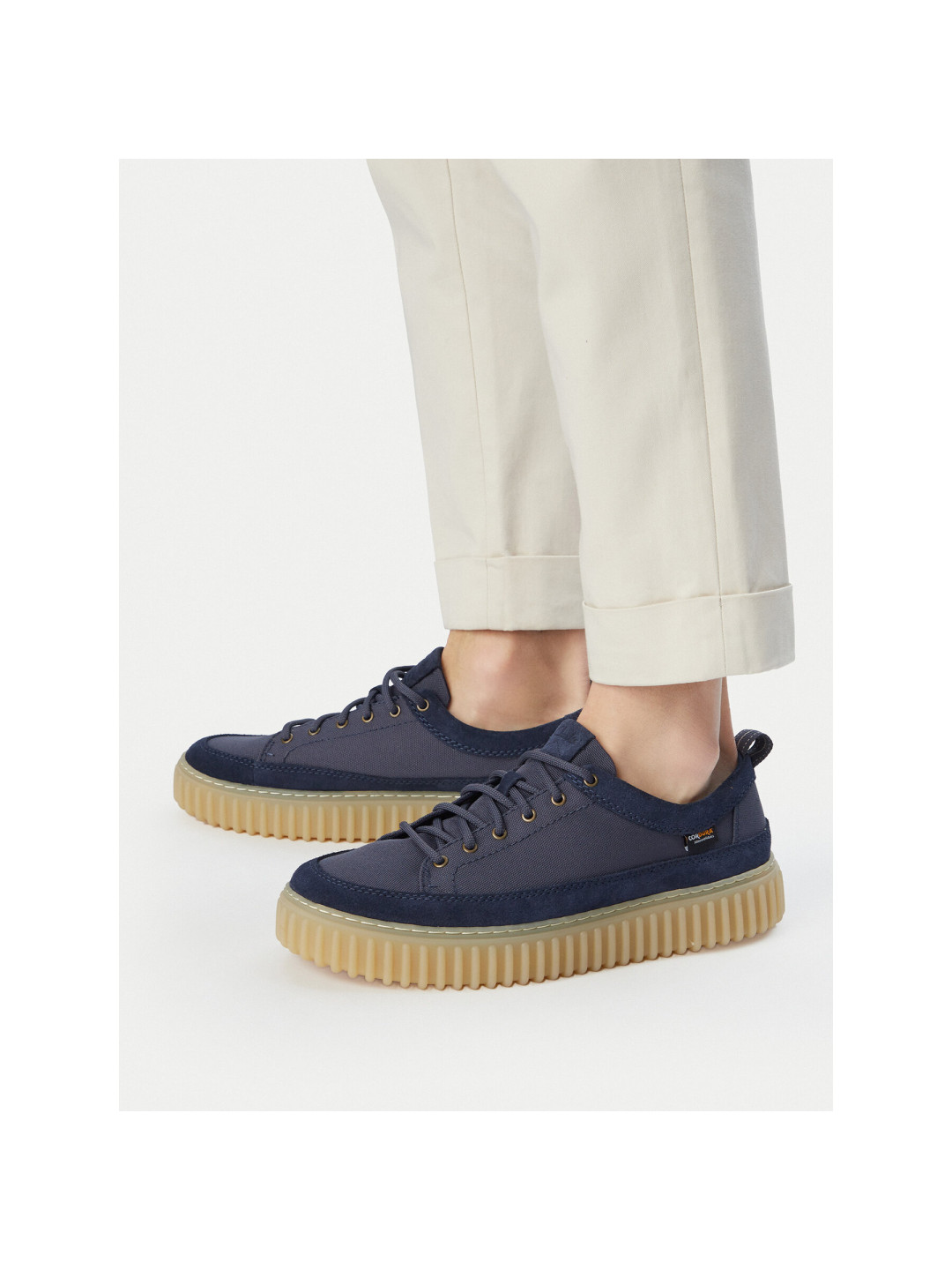 Sneakersy Clarks Torhill Lace 26186153 Tmavomodrá
