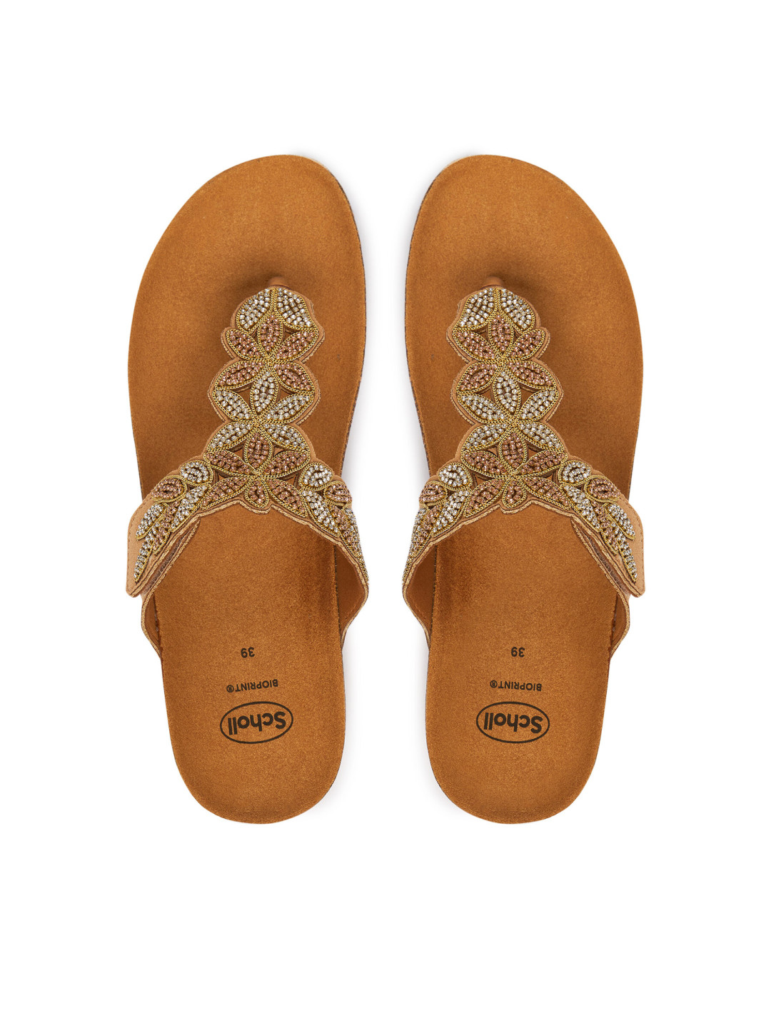 Žabky Scholl Otranto Flip-Flop MF00695 Hnědá
