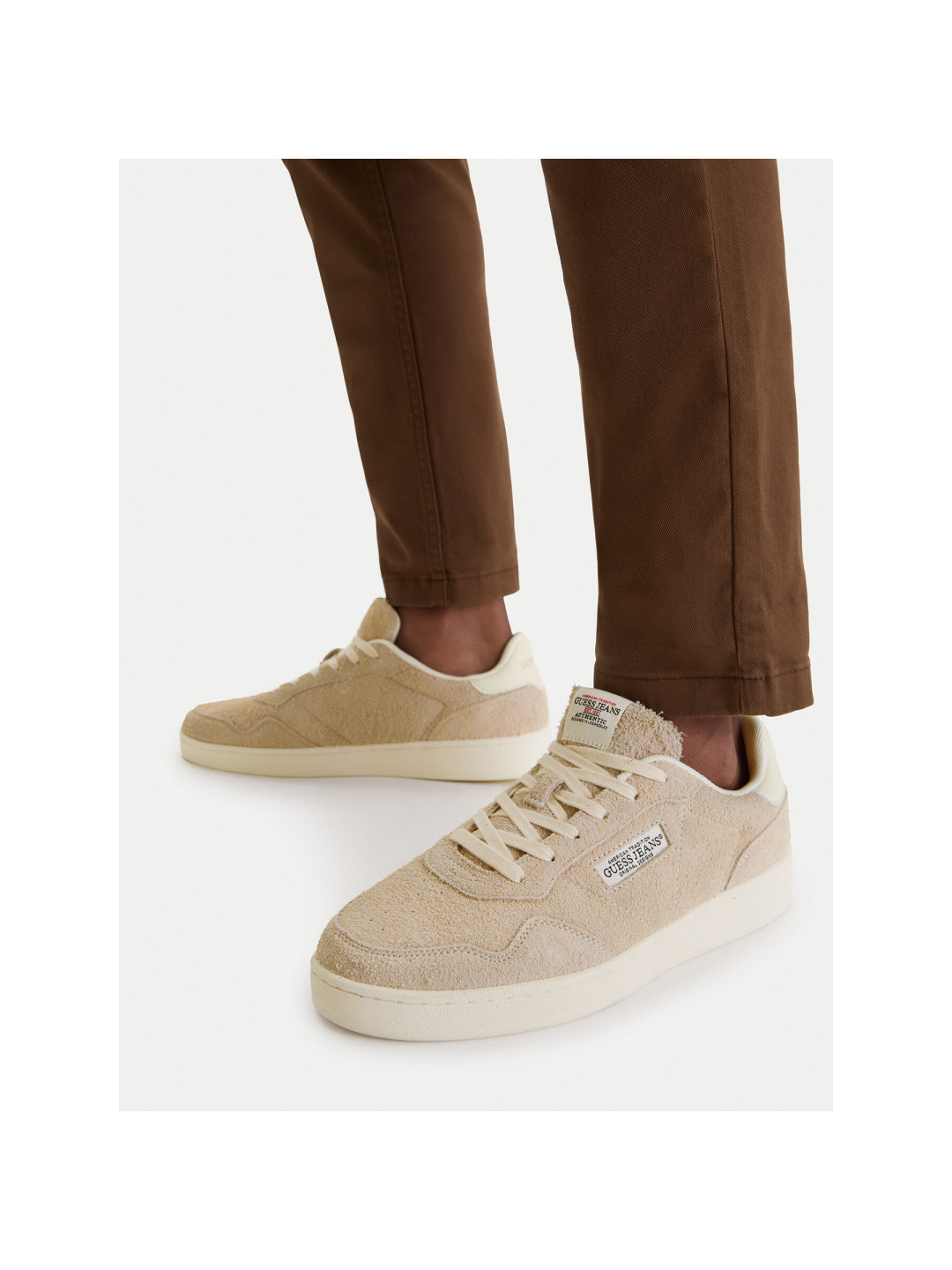 Sneakersy Guess Jeans EO-LUNARI-02 WE Béžová