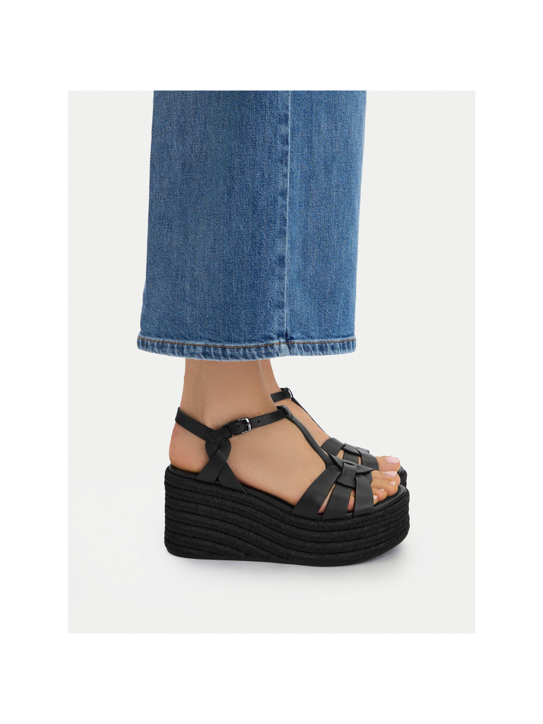Espadrilky Badura EO-AMARI-LT0228-26-805 Černá