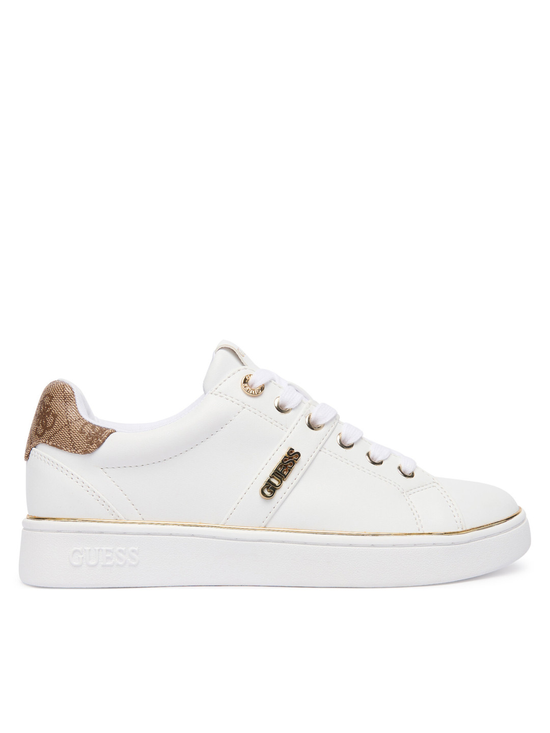 Sneakersy Guess FLFBTZ ELE12 Bílá