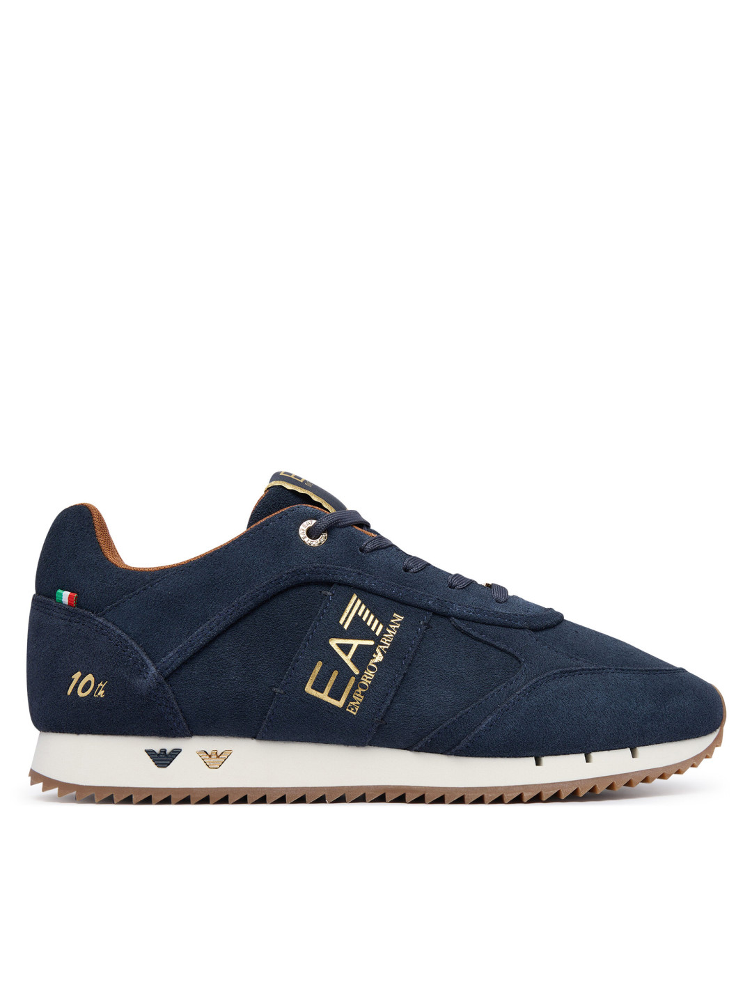 Sneakersy EA7 Emporio Armani 7X000648 AF17465 MZ566 Tmavomodrá