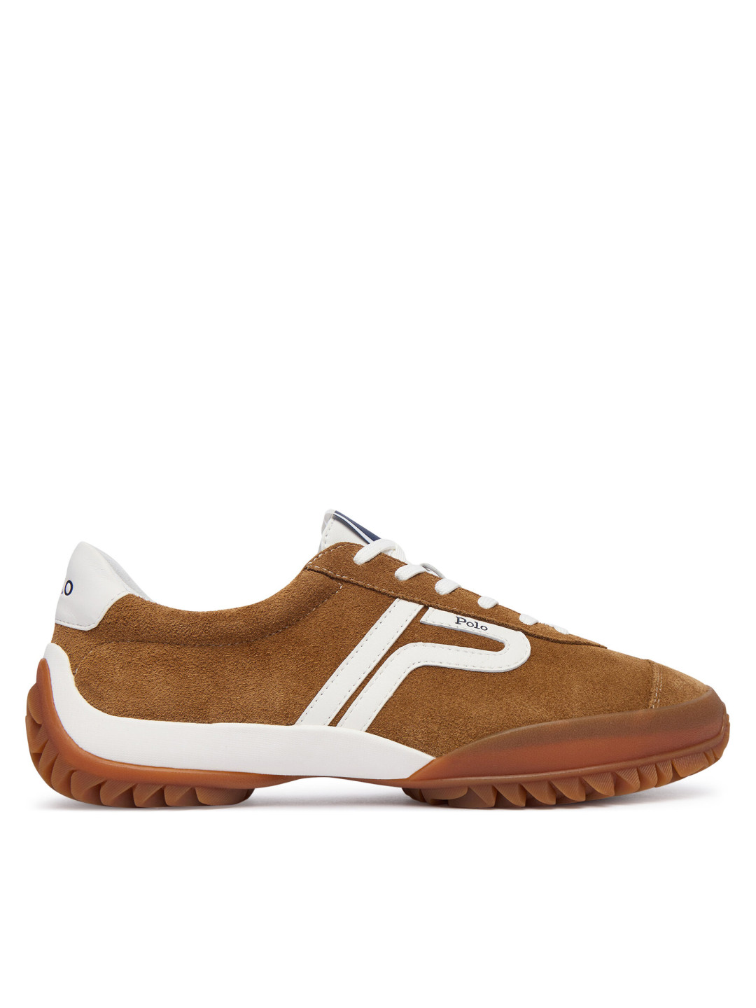 Sneakersy Polo Ralph Lauren Tread Low 804P15616001 Hnědá