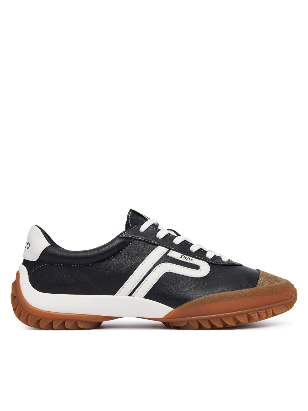 Sneakersy Polo Ralph Lauren Tread Low 804P24300002 Černá
