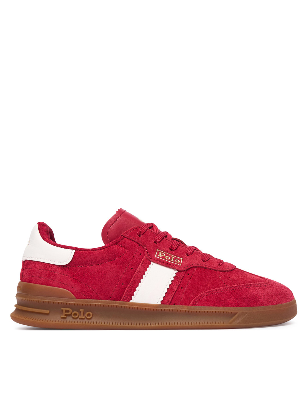 Sneakersy Polo Ralph Lauren 804956688013 Červená