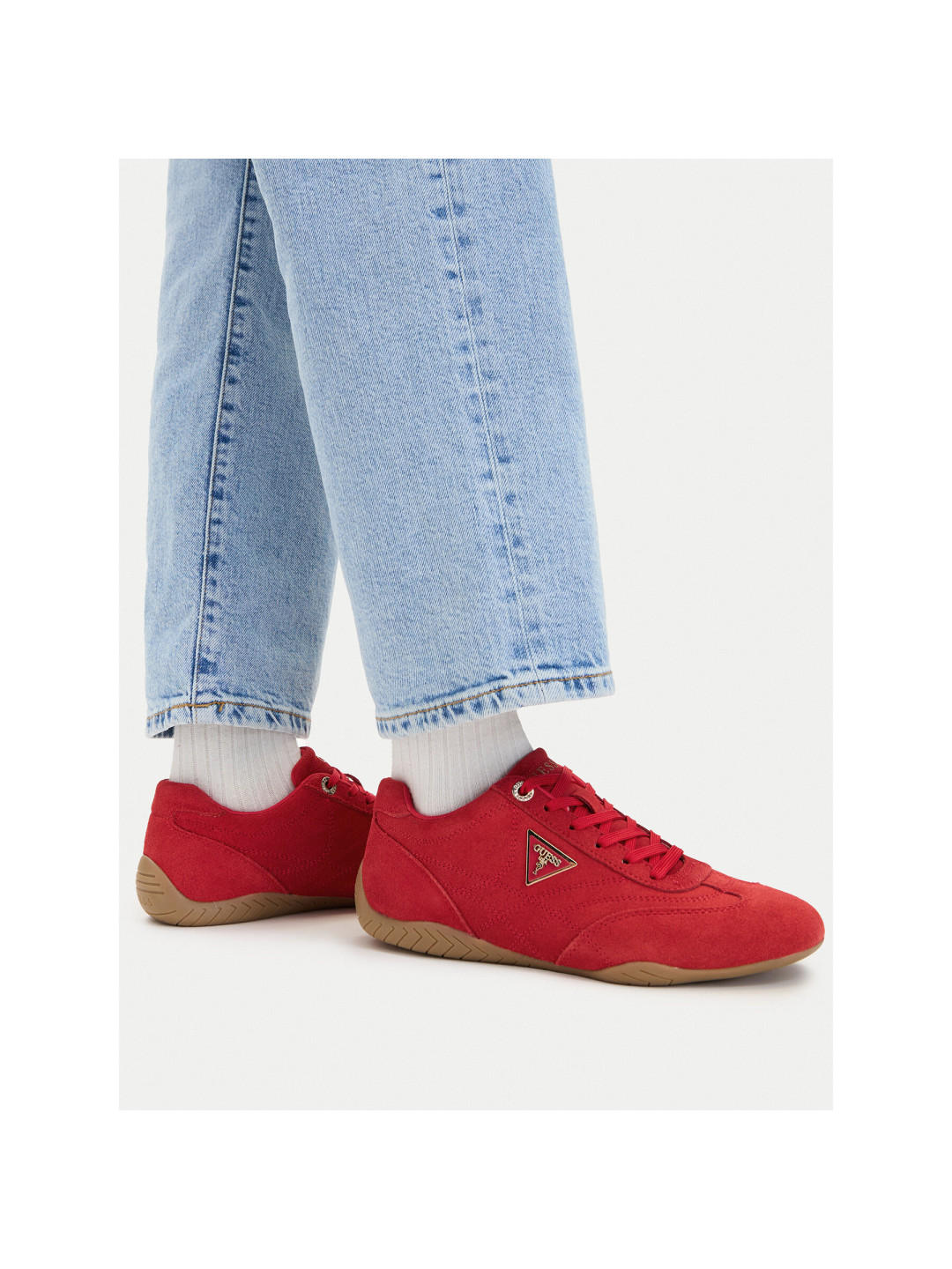 Sneakersy Guess FLPGAB SUE12 Červená