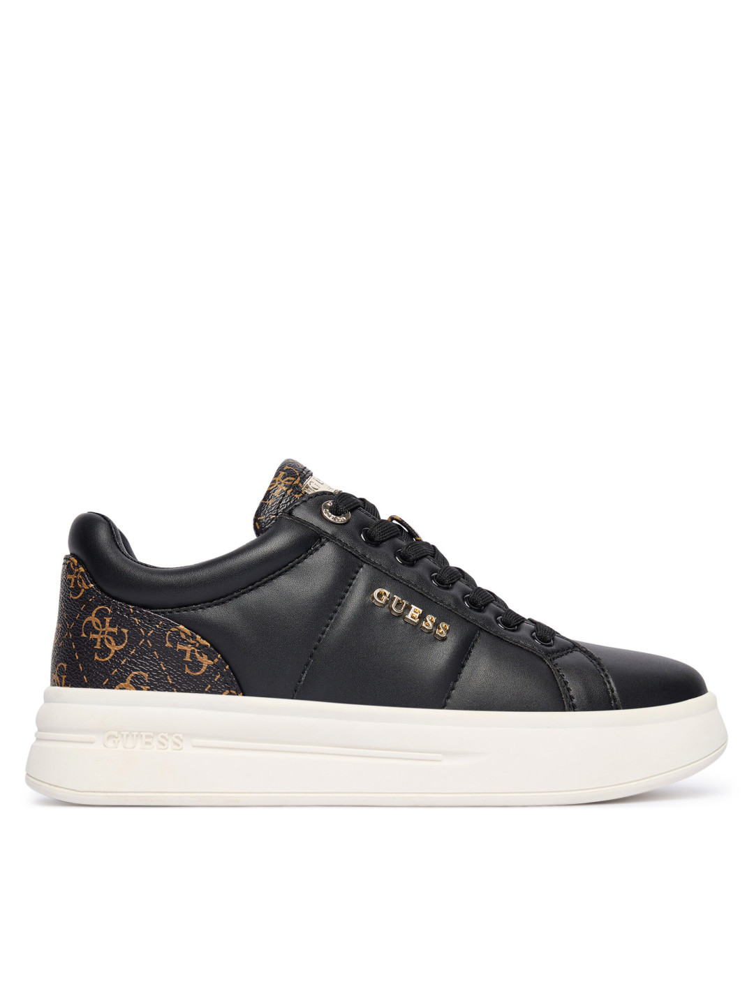 Sneakersy Guess FLFWLL PEL12 Černá