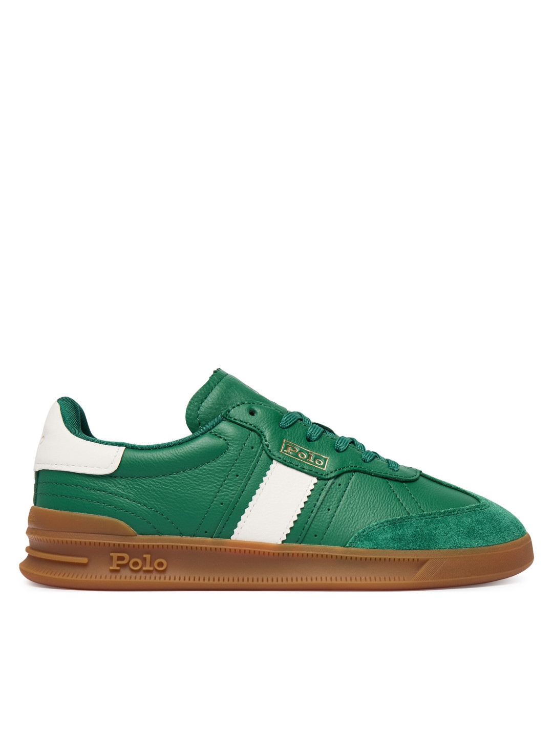 Sneakersy Polo Ralph Lauren 804936609004 Zelená