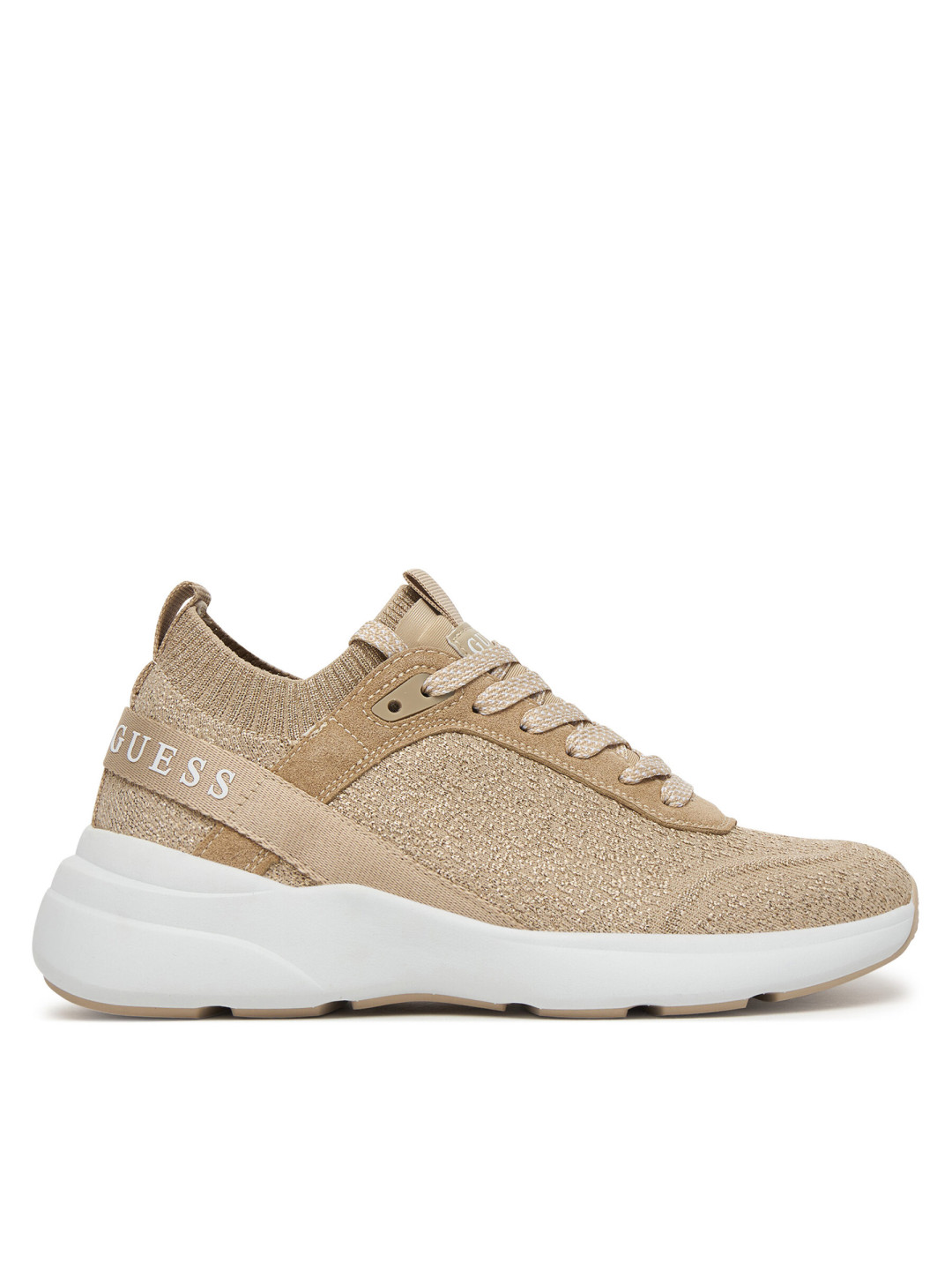 Sneakersy Guess FLJMLD FAB12 Béžová