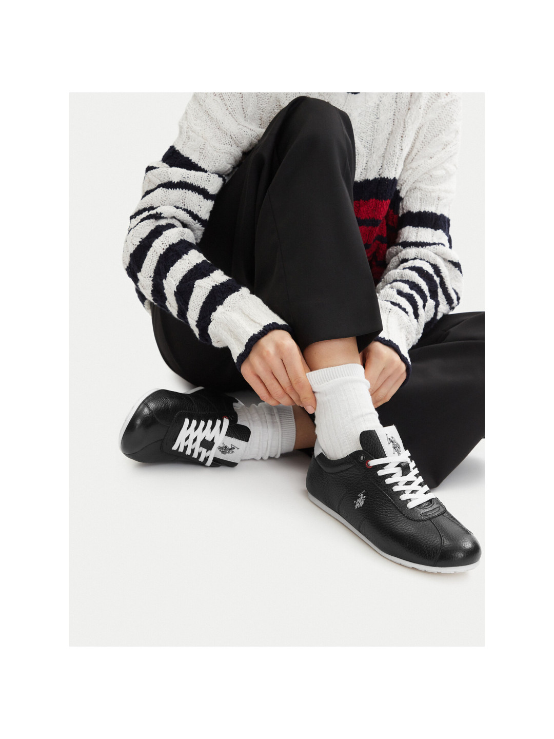 Sneakersy U S Polo Assn EO-CAMMY002W 6L1 Černá