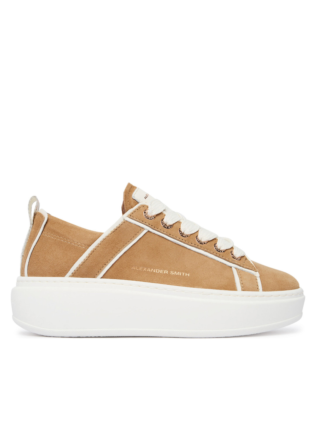Sneakersy Alexander Smith Wembley High ASBDWHW 0596 Hnědá
