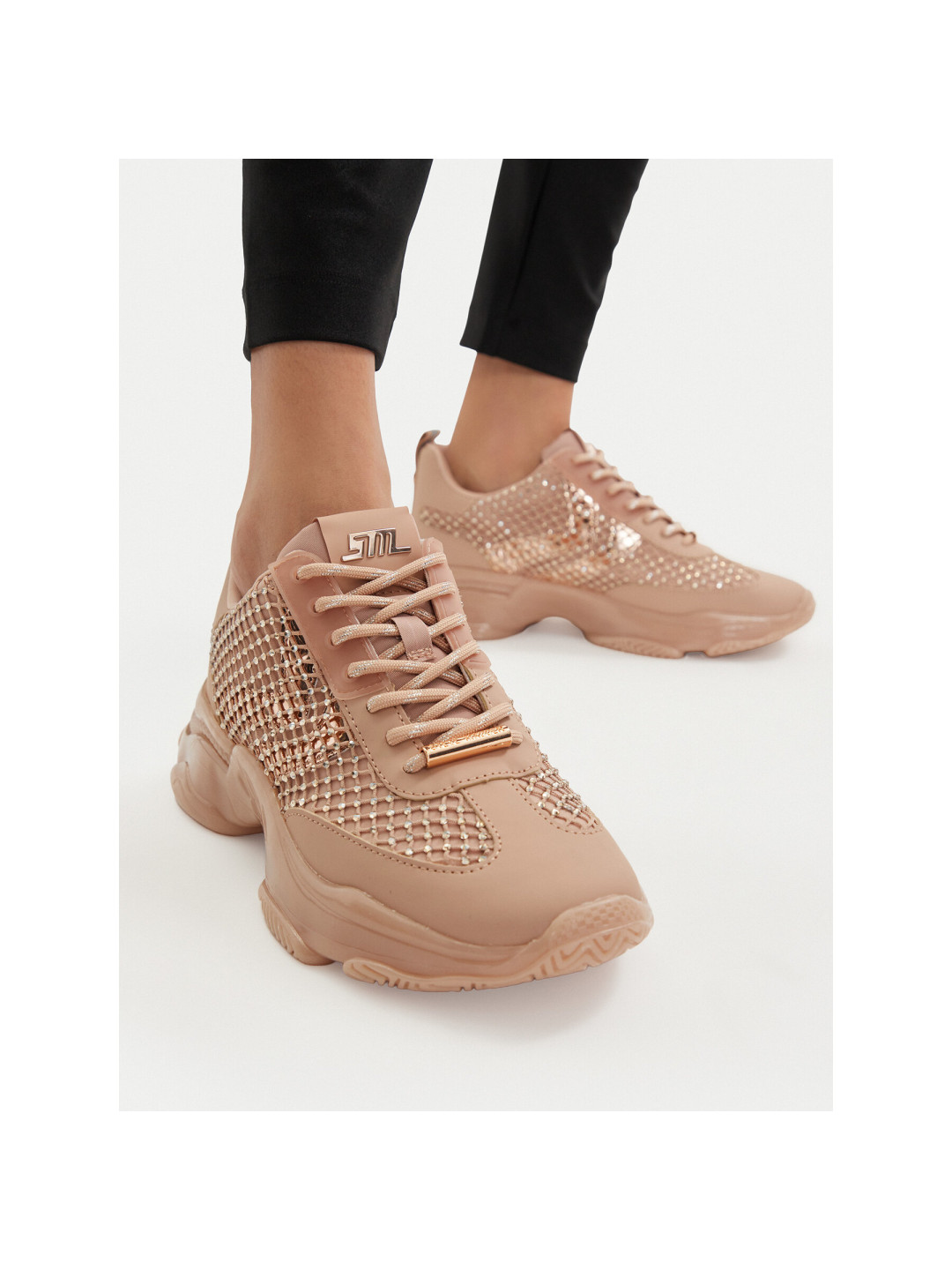 Sneakersy Steve Madden 11005496 Růžová