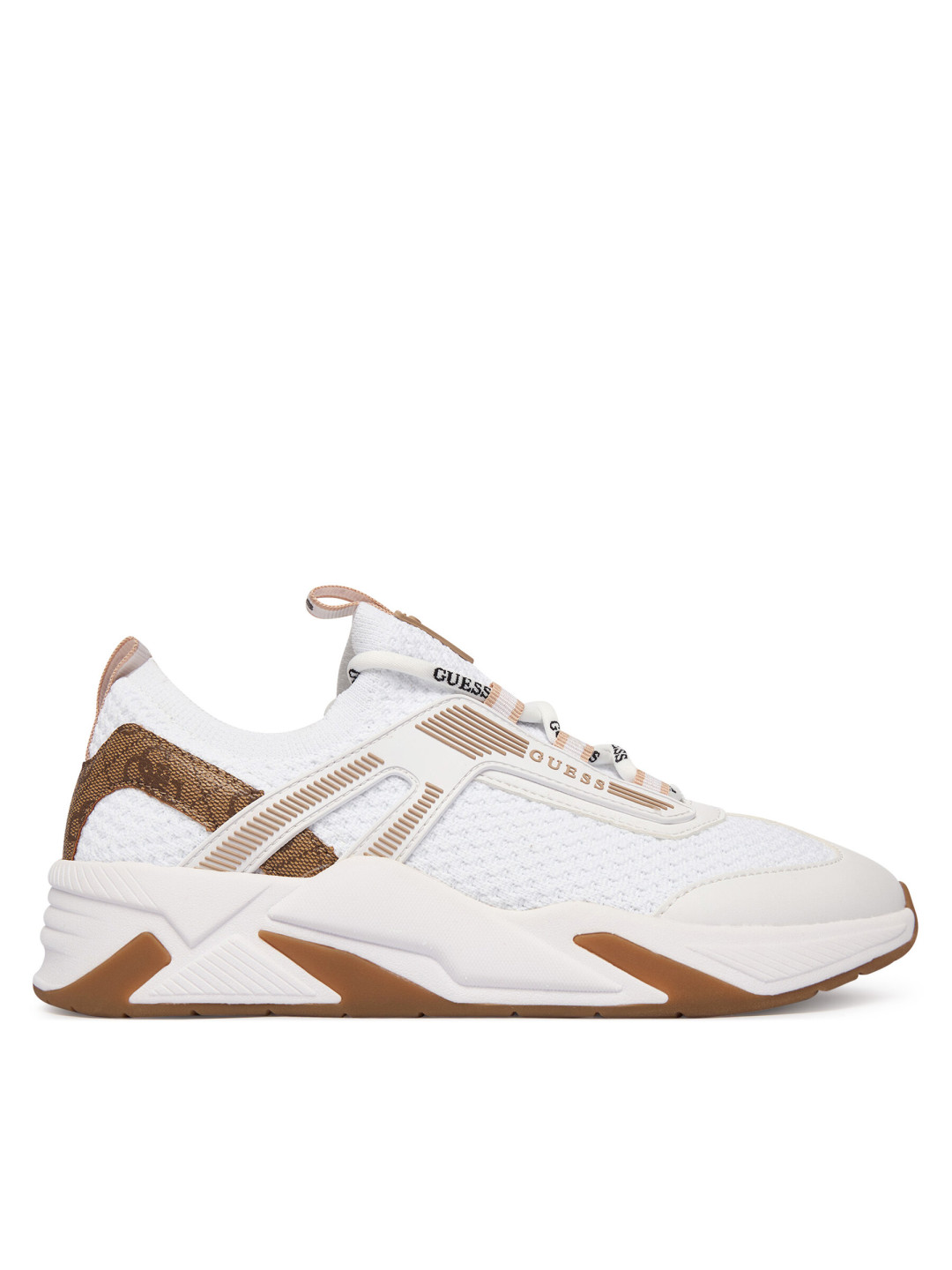 Sneakersy Guess FLPGEN FAP12 Bílá