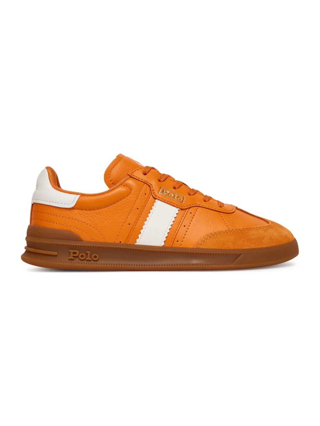 Sneakersy Polo Ralph Lauren Aera 804956688007 Oranžová