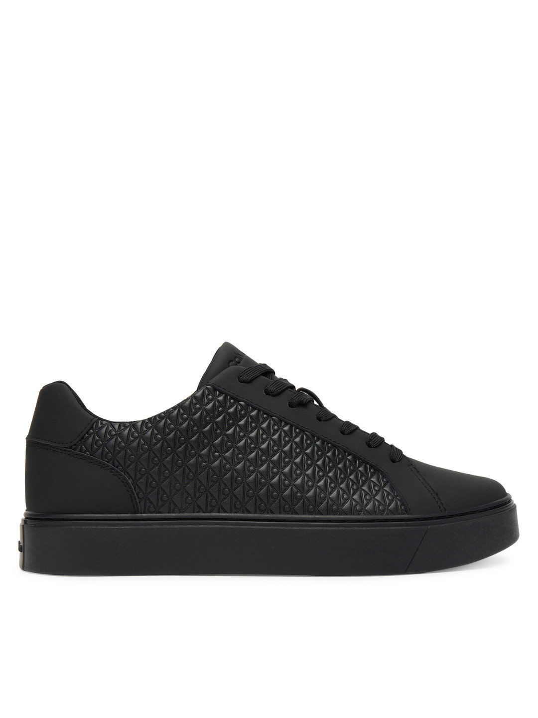 Sneakersy Calvin Klein Jeans Classic Cupsole Laceup Aop YM0YM01431 Černá