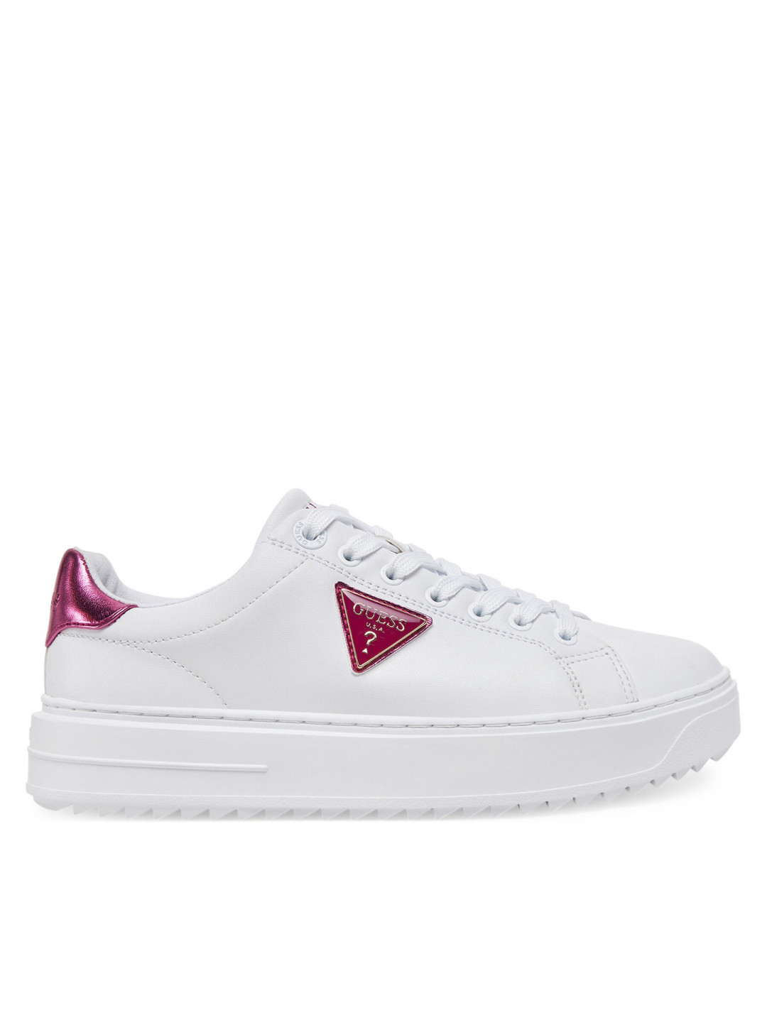Sneakersy Guess FLJD12 LEA12 Bílá