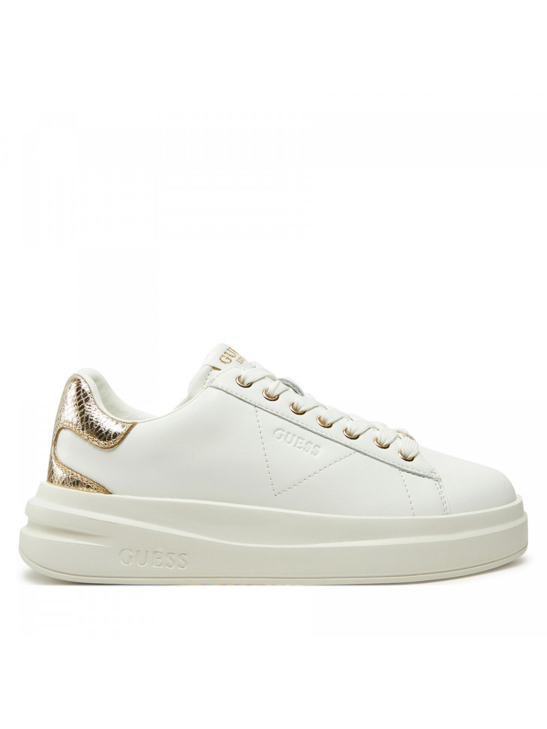 Sneakersy Guess FLTELB LEM12 Bílá