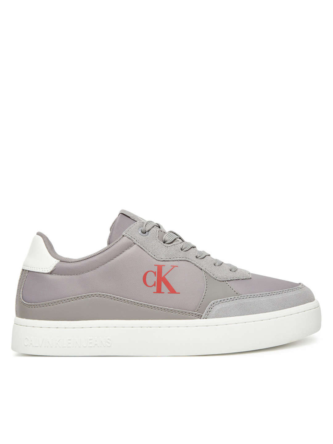 Sneakersy Calvin Klein Jeans Classic Cupsole Mg Nylon Mix YM0YM01304 Šedá