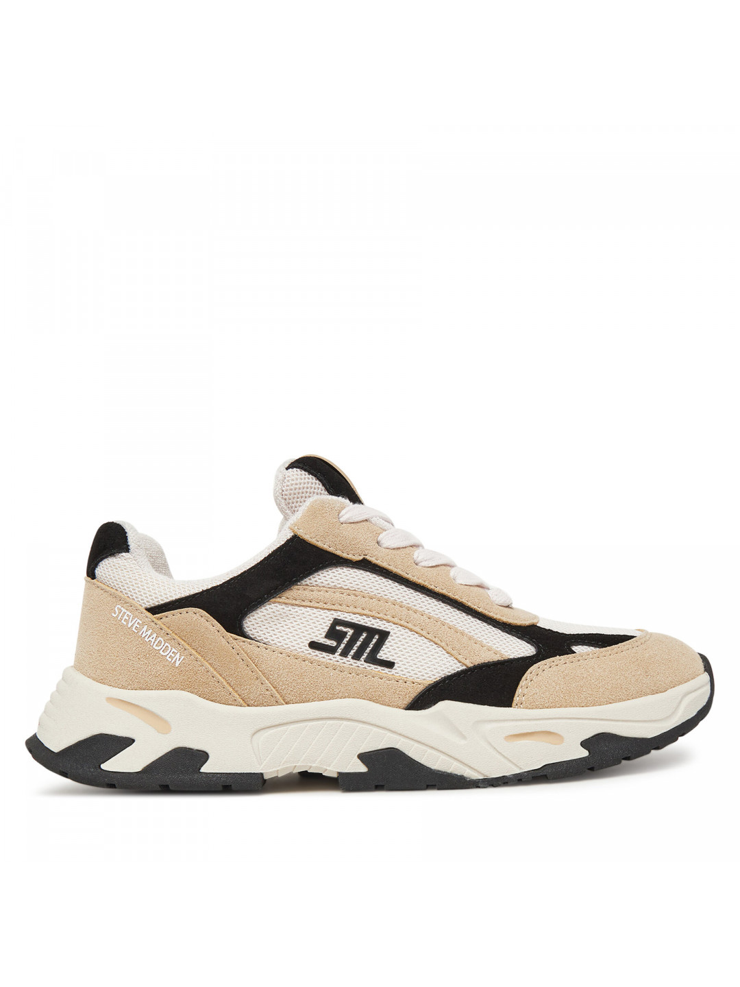 Sneakersy Steve Madden Sneak Peak-E SM19000129 Béžová