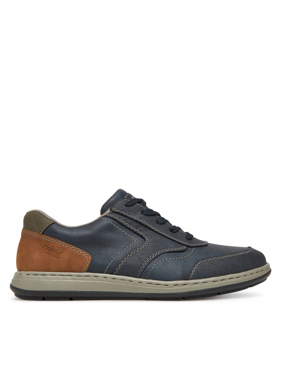 Sneakersy Rieker 17304-14 Tmavomodrá