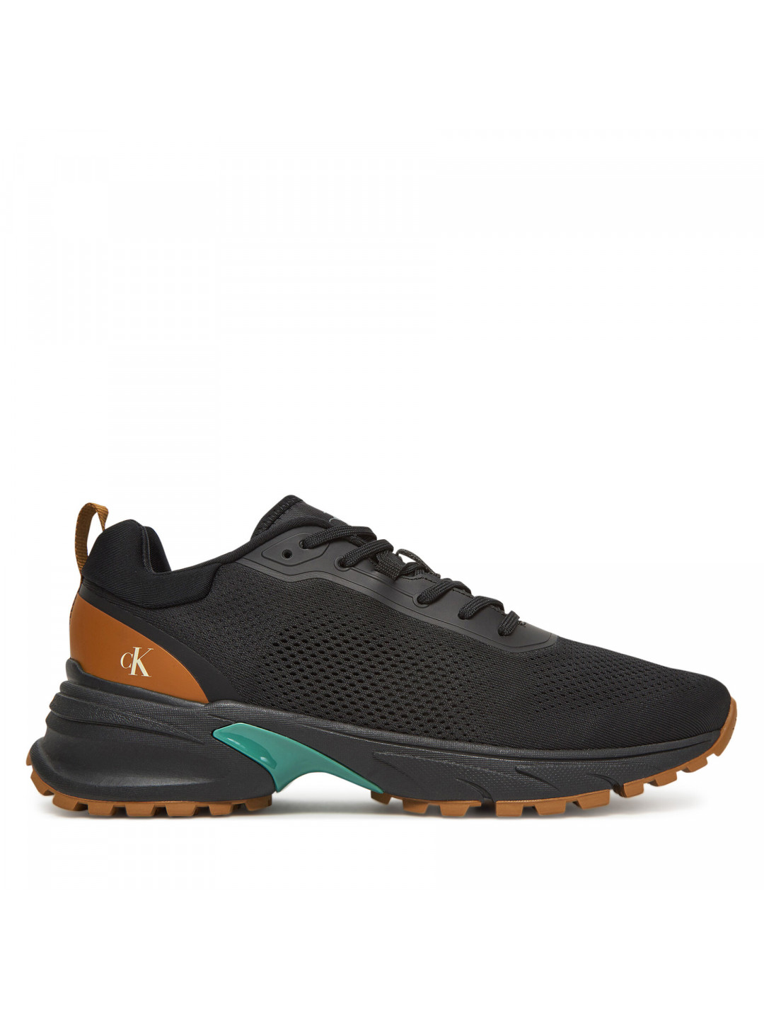Sneakersy Calvin Klein Jeans Hike Runner Tech Knit YM0YM01284 Černá