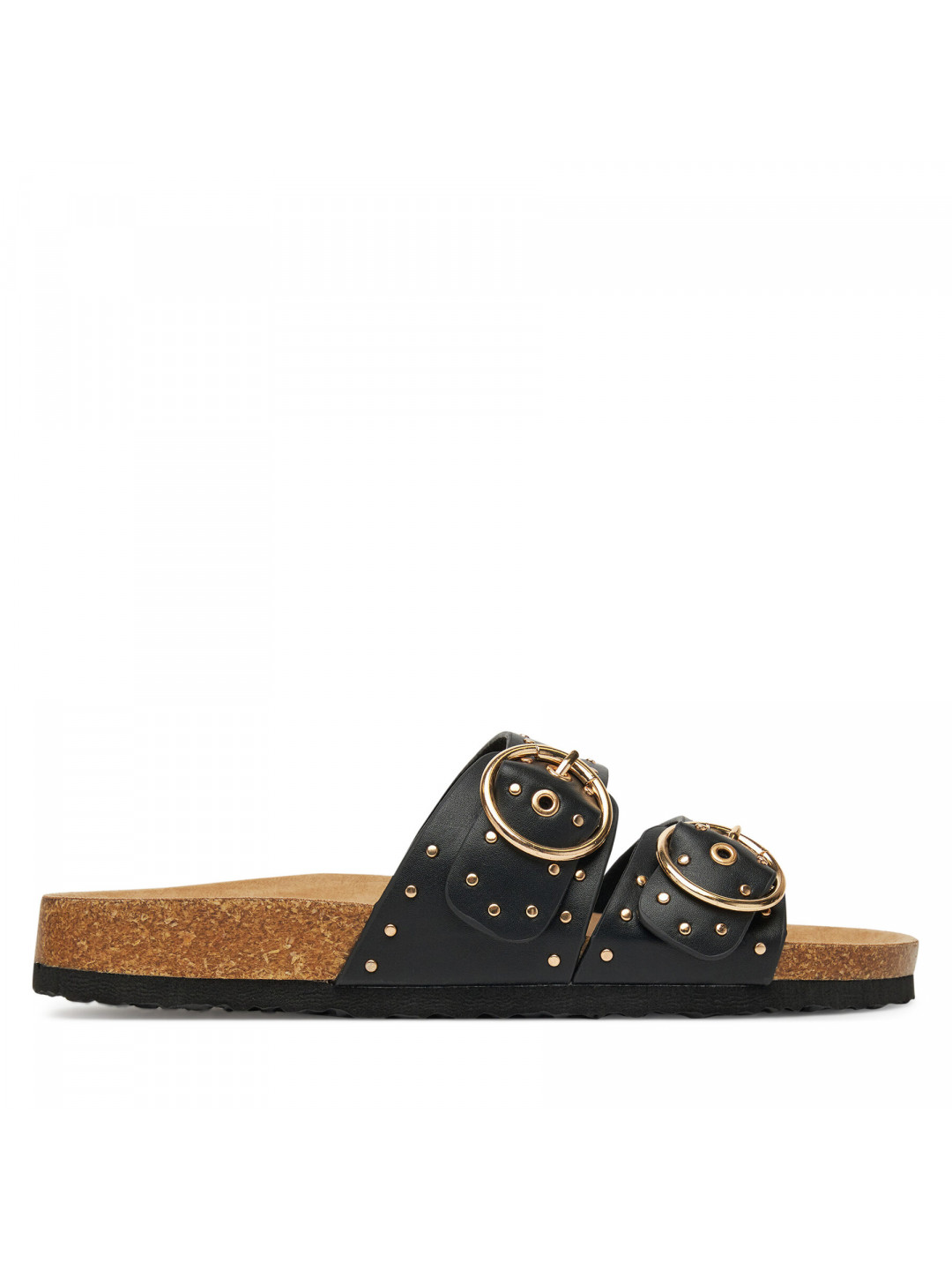 Nazouváky ONLY Shoes Onlmaxi-15 Pu Studs Buckle 15341190 Černá