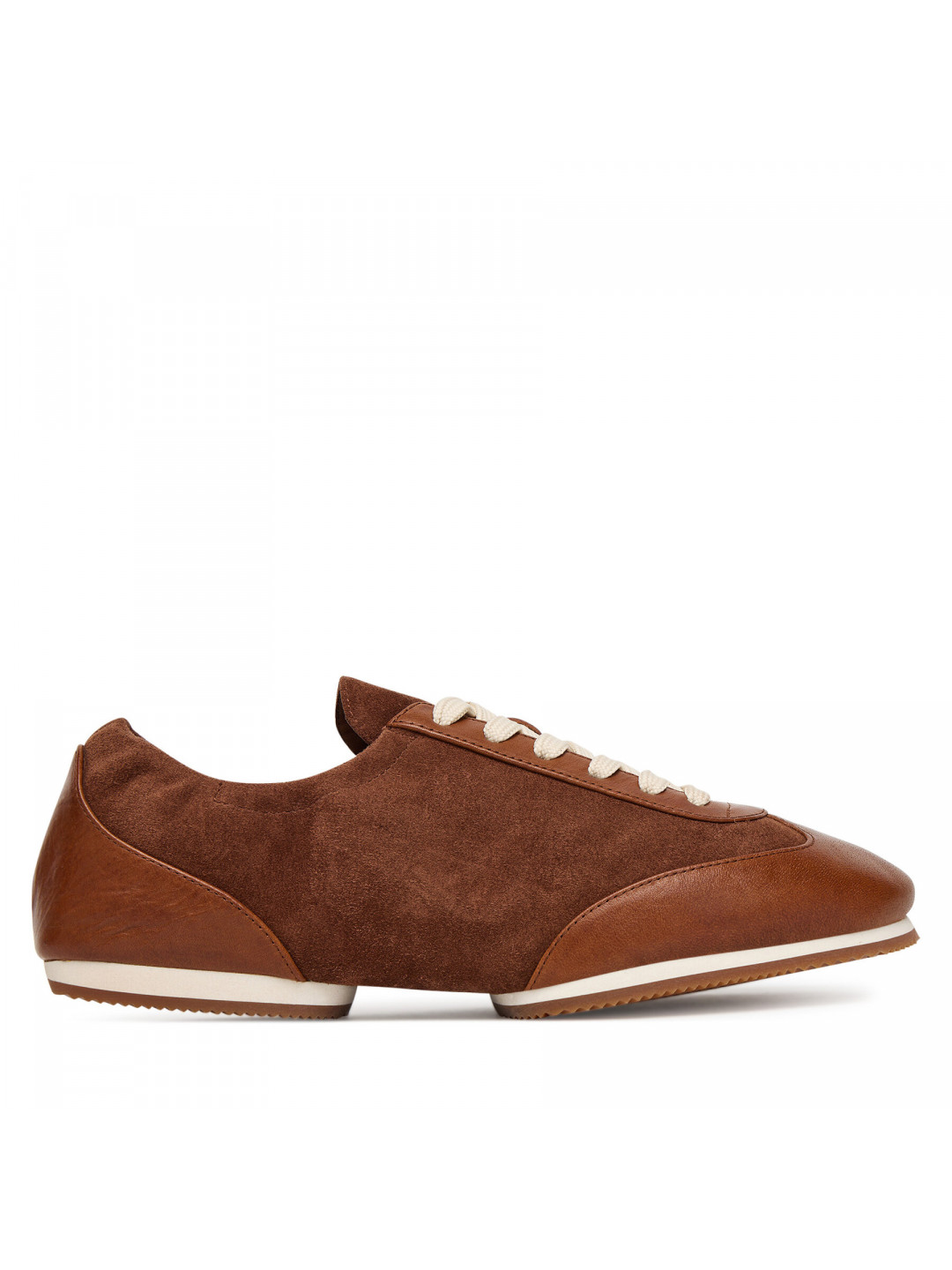Sneakersy Polo Ralph Lauren 804972893002 Hnědá