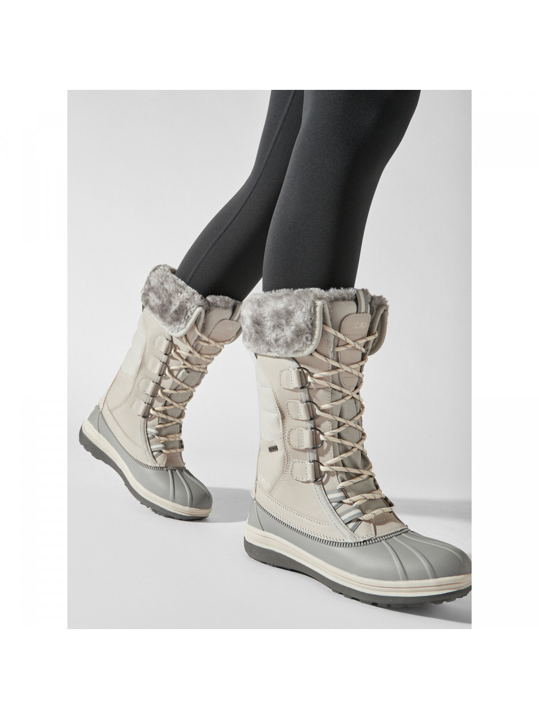 Sněhule CMP Thalo Wmn Snow Boot Wp 30Q4616 Béžová