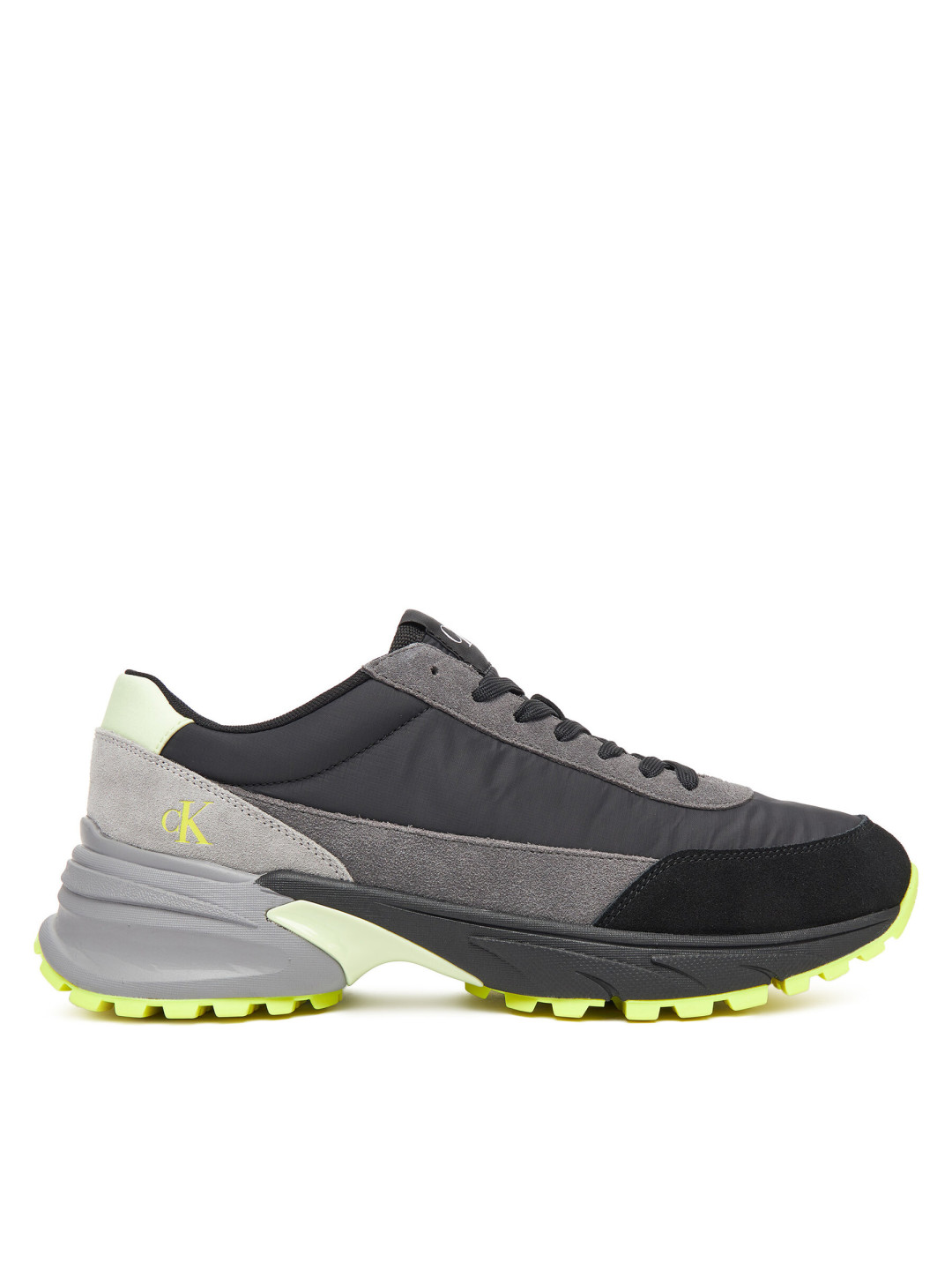 Sneakersy Calvin Klein Jeans Hike Runner Casual Ny-Su YM0YM01292 Tmavě šedá