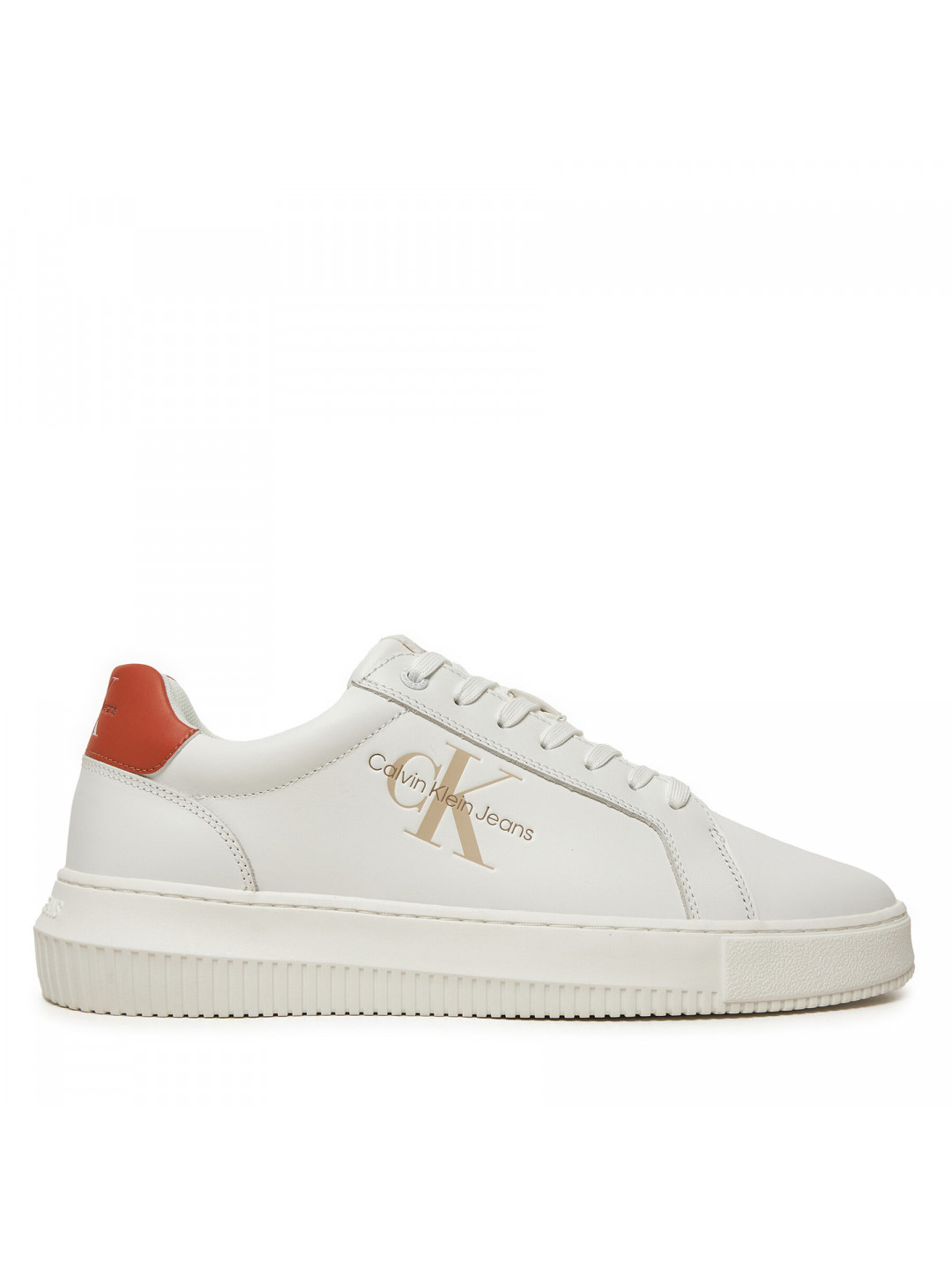 Sneakersy Calvin Klein Jeans YM0YM00681 Bílá
