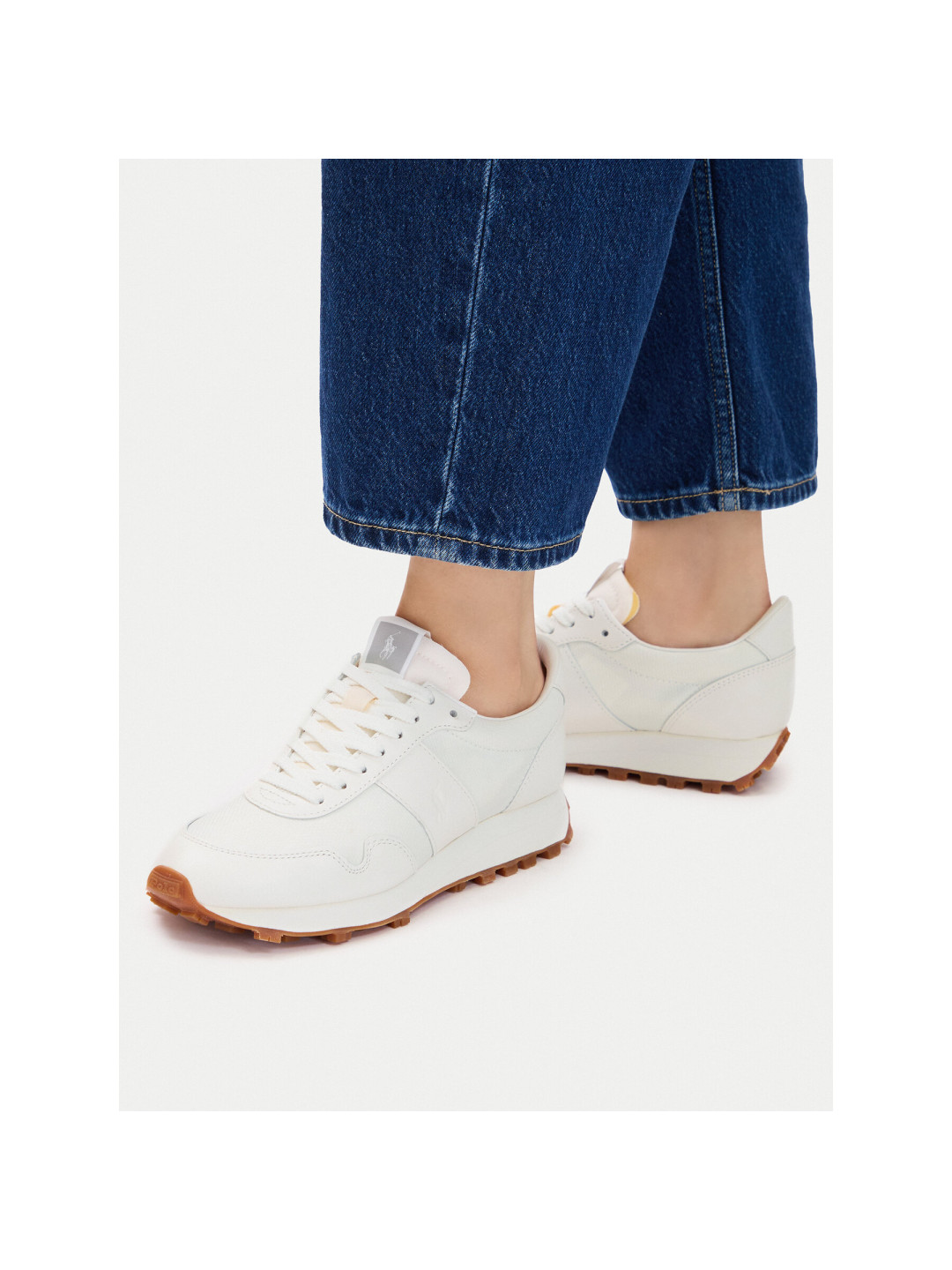 Sneakersy Polo Ralph Lauren 804956686001 Bílá