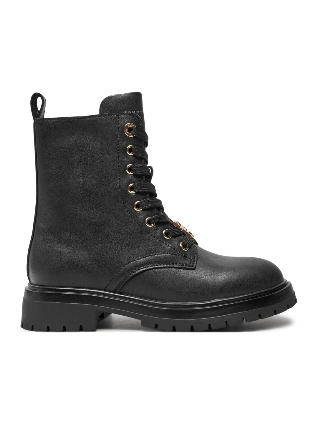 Turistická obuv Tommy Hilfiger Lace Up Bootie T3A5-33568-0092 M Černá