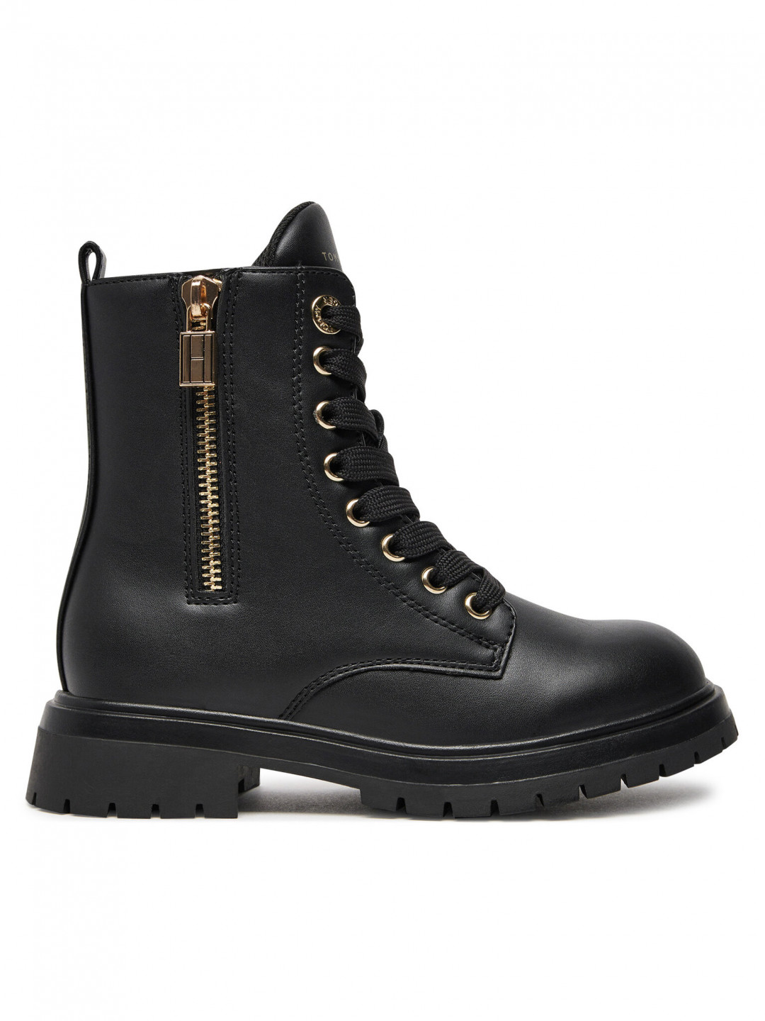 Tommy Hilfiger Turistická obuv Lace-Up Bootie T3A5-33567-1351 M Černá