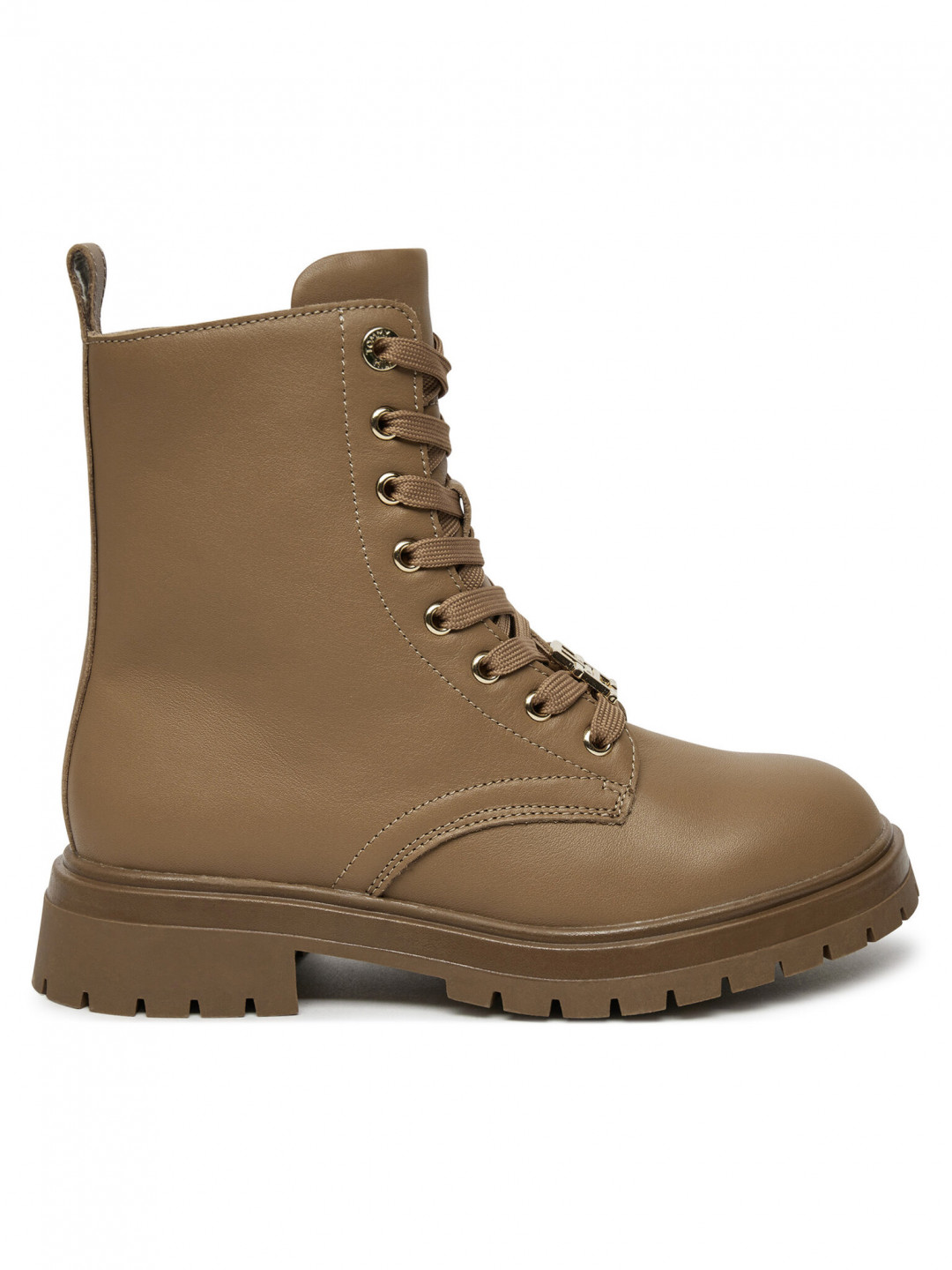 Tommy Hilfiger Turistická obuv Lace-Up Bootie T3A5-33568-0092 S Hnědá