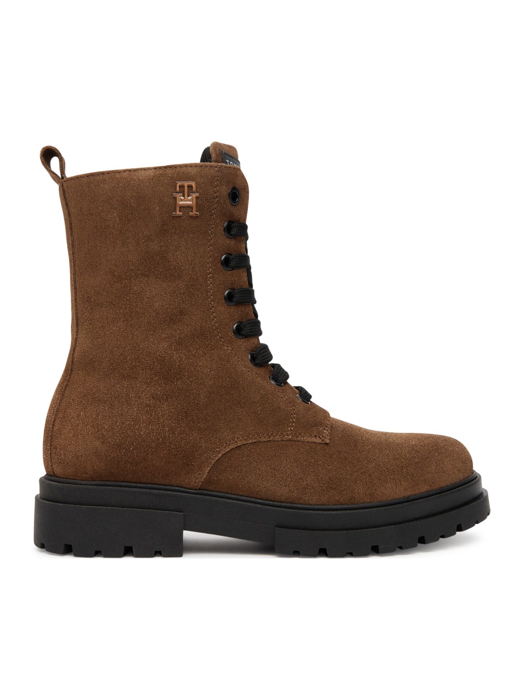 Turistická obuv Tommy Hilfiger Lace-Up Bootie T4A5-34024-1429 Hnědá